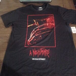 T-shirt Nightmare On Elm Street Freddy Krueger Graphic Short sleeve Men's XL